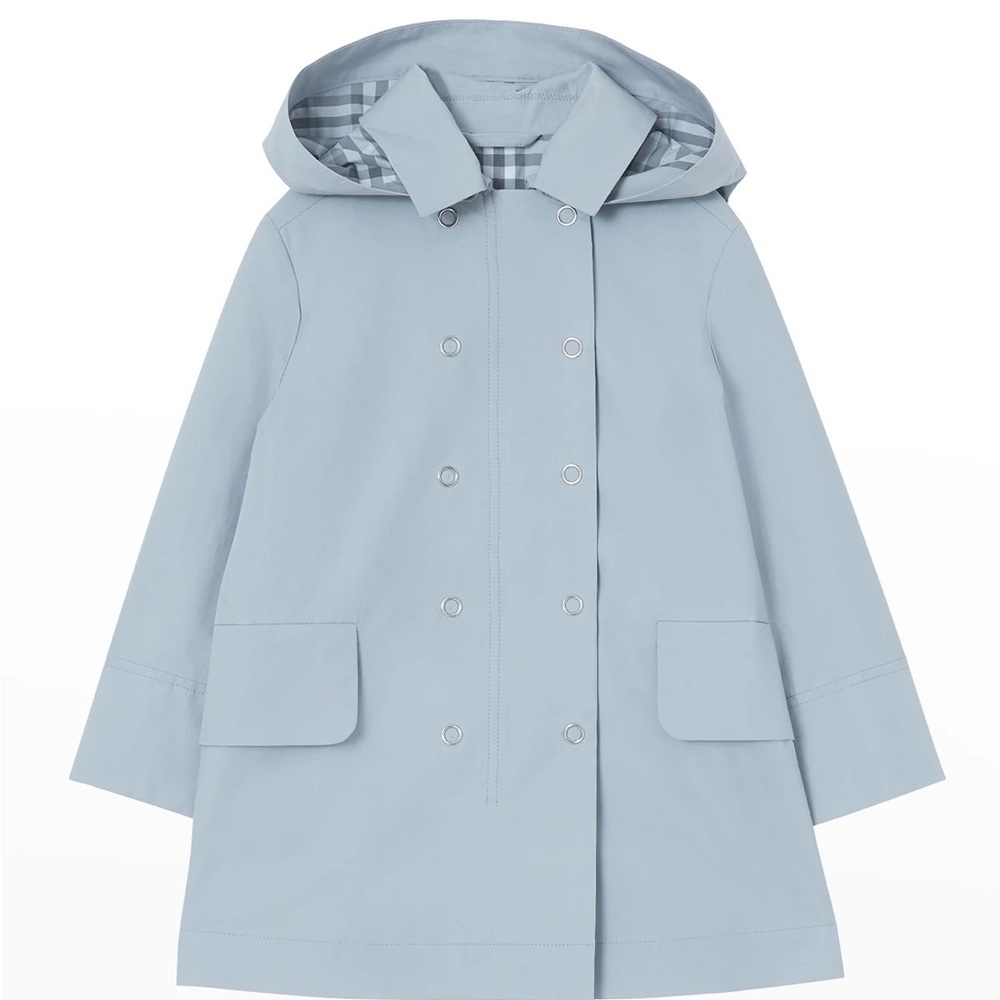 Burberry Girl’s Lia Vintage Check Trench Coat